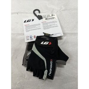 LOUIS GARNEAU MEN'S BIOGEL RX-V GLOVES (BLACK) (XS) New Cycling Biking